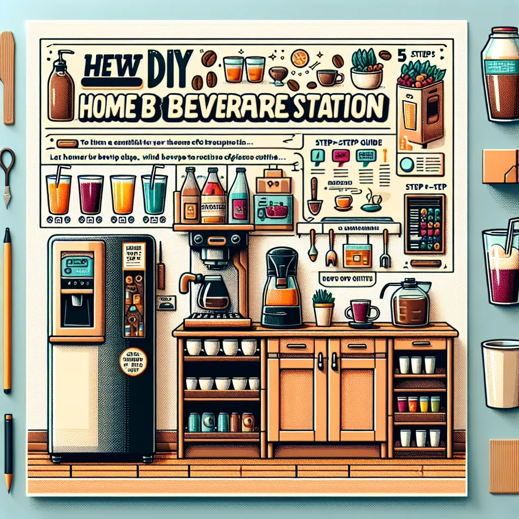 How to Set Up Your Own DIY Home Beverages Station in 5 Easy Steps