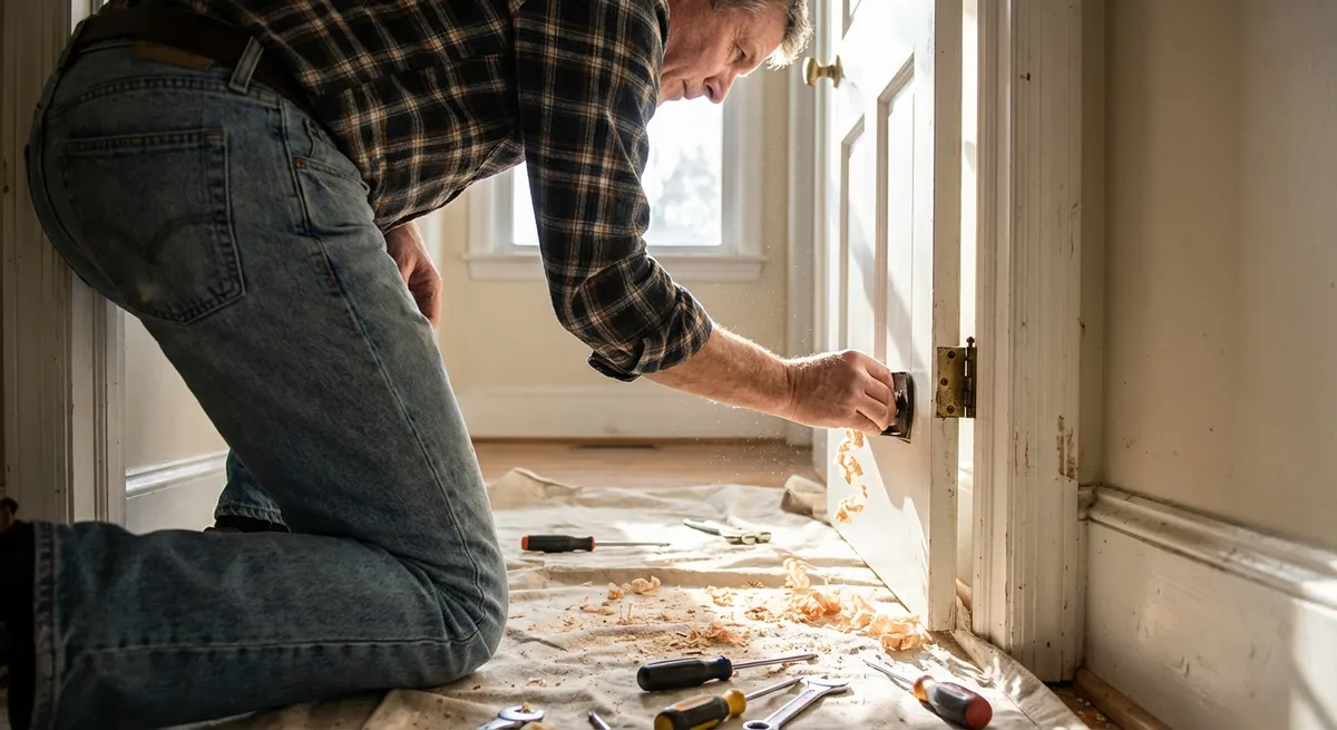 Fix a Sticking Interior Door Without Replacing It