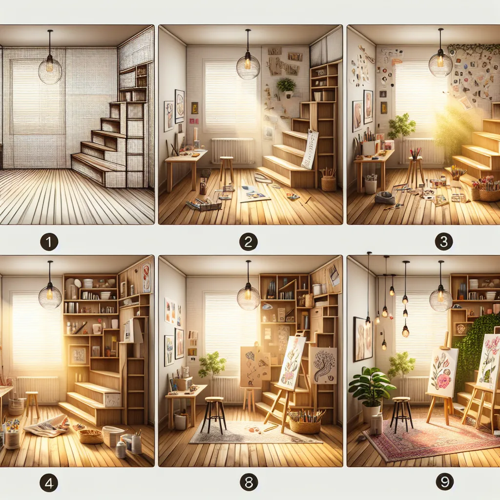 How to Create a DIY Art Studio at Home in 5 Easy Steps