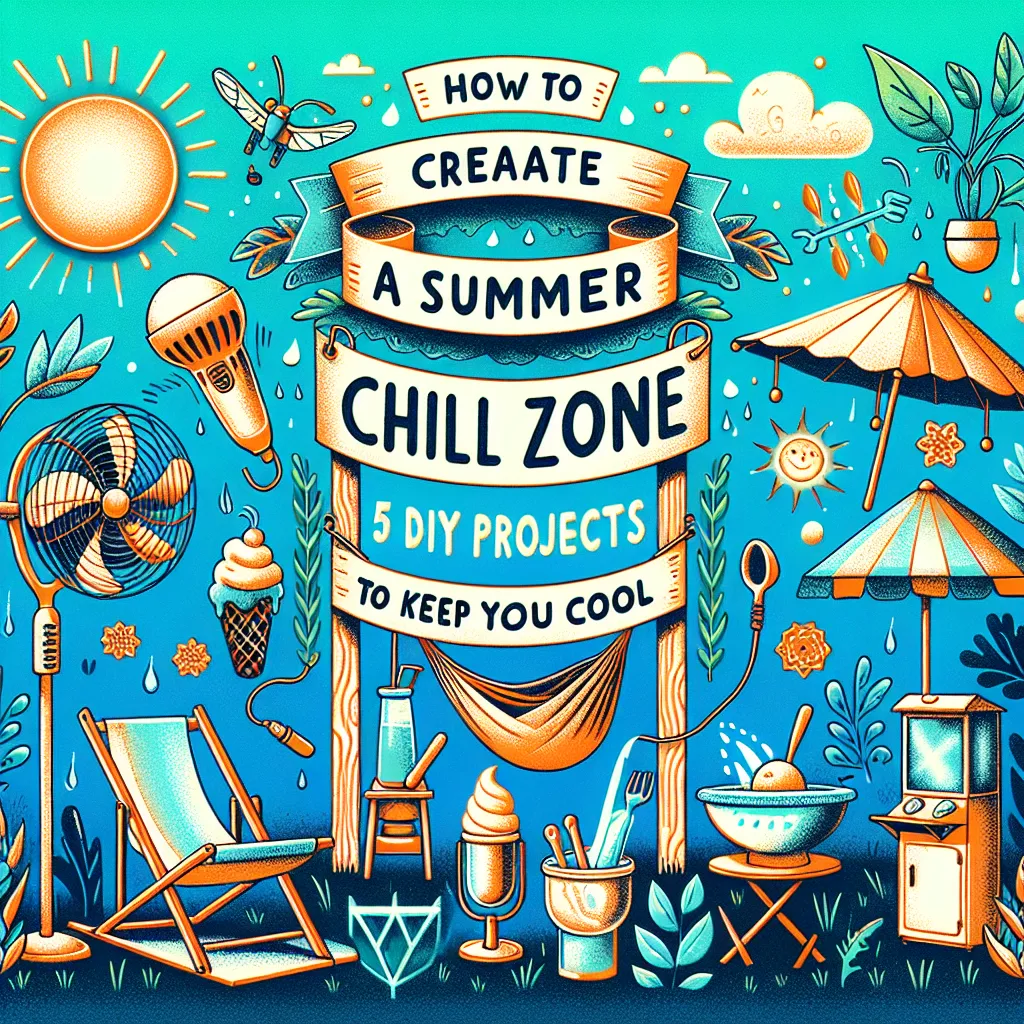 How to Create a Summer Chill Zone: 5 DIY Projects to Keep You Cool