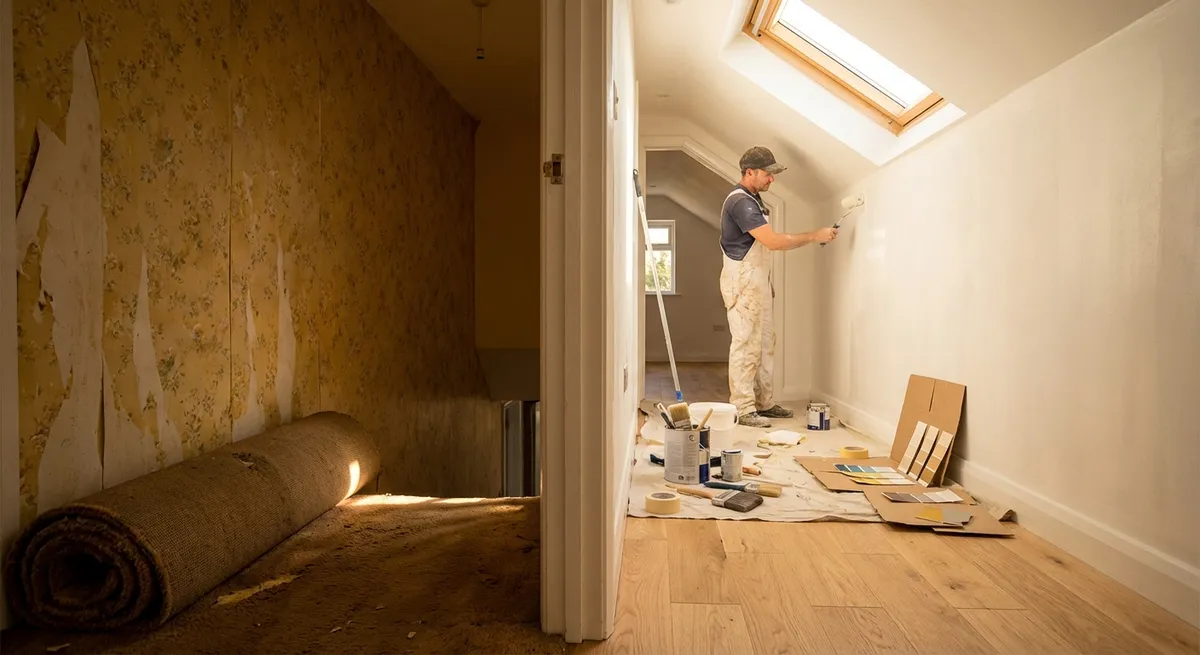 Turn a Dark, Dated Hallway into a Bright, Modern Passage