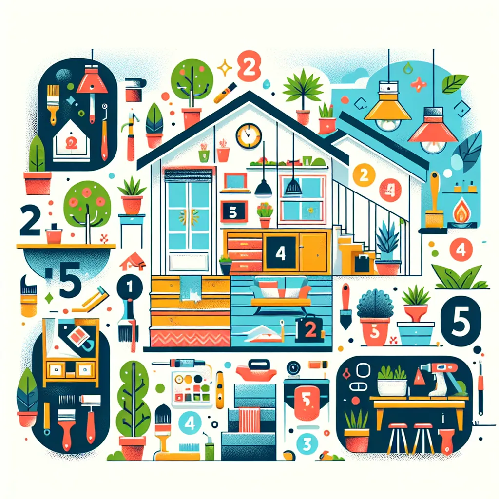 How to Revitalize Your Home with 5 Thrifty DIY Upgrades