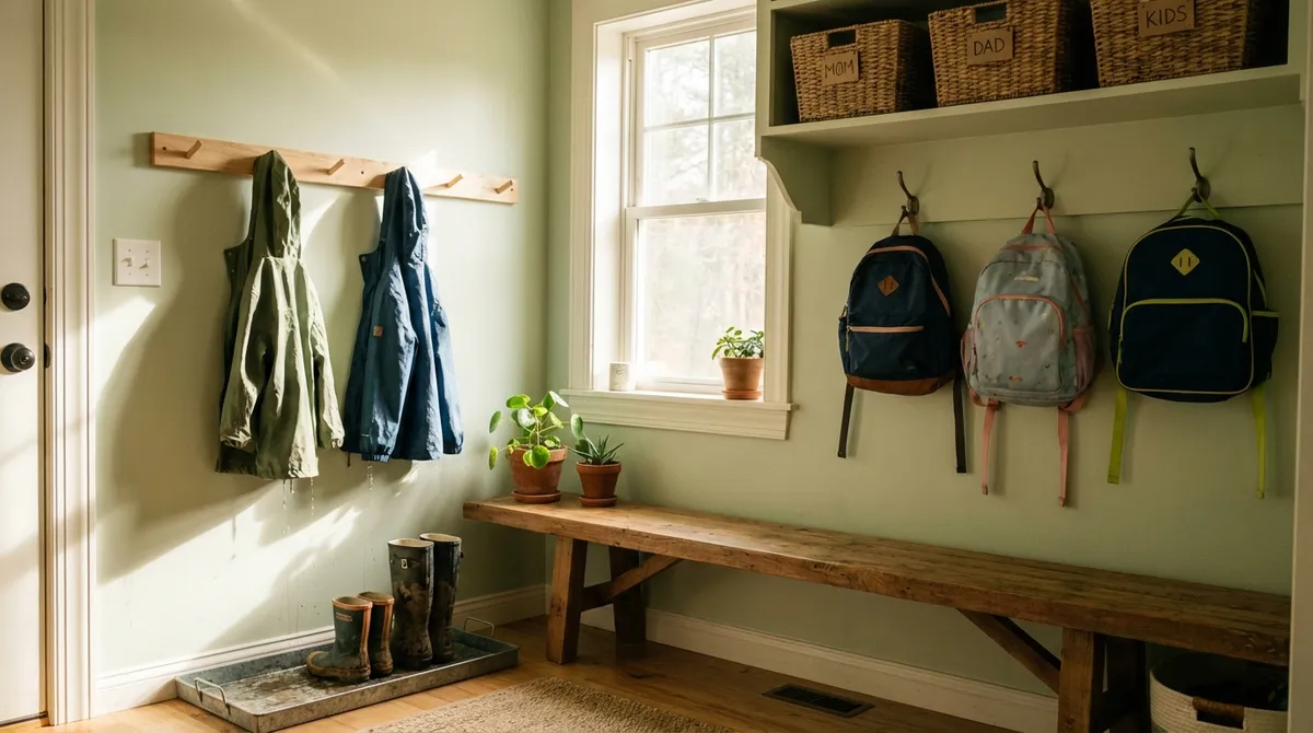 Build a Simple Entryway Drop Zone That Actually Reduces Clutter