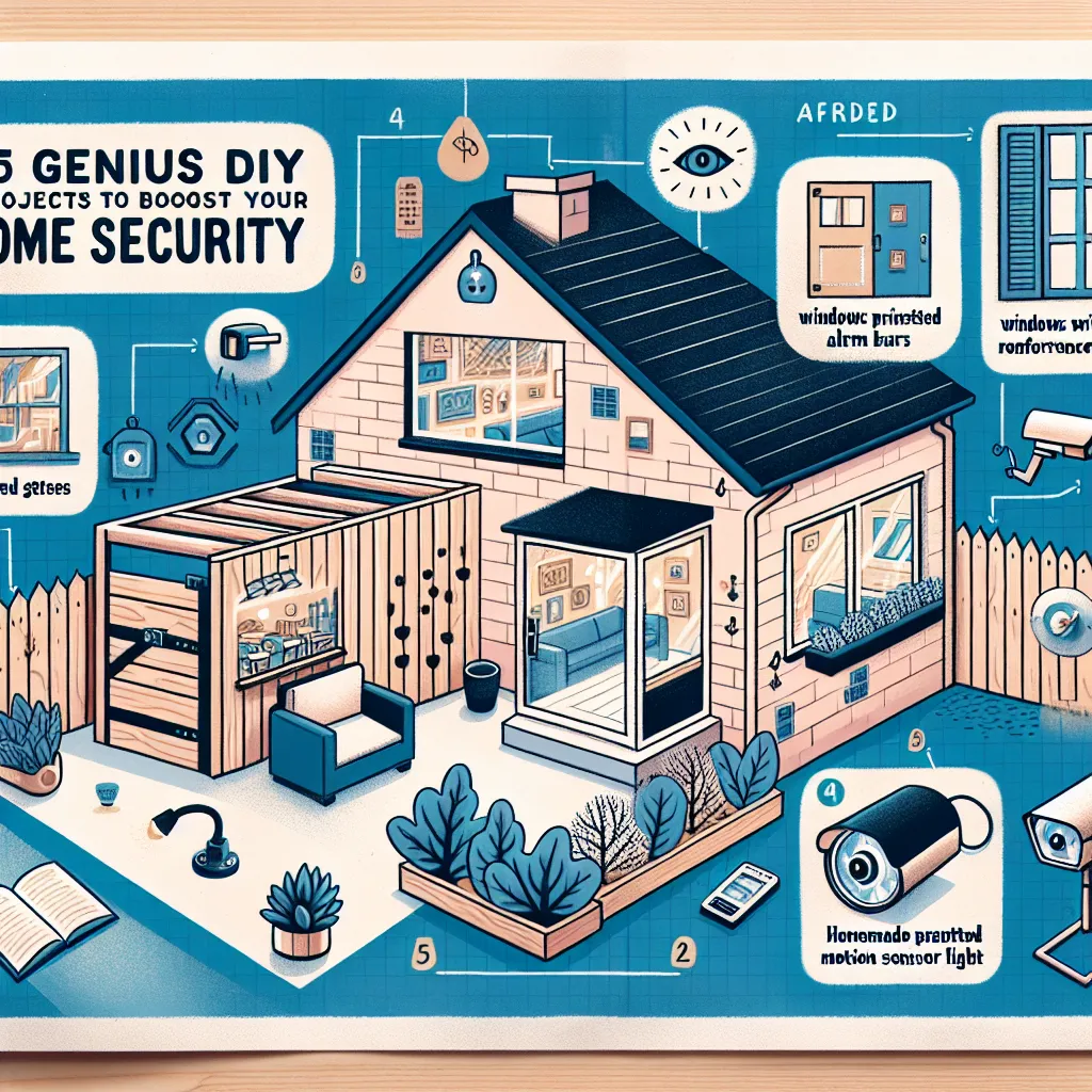 5 Genius DIY Projects to Boost Your Home Security