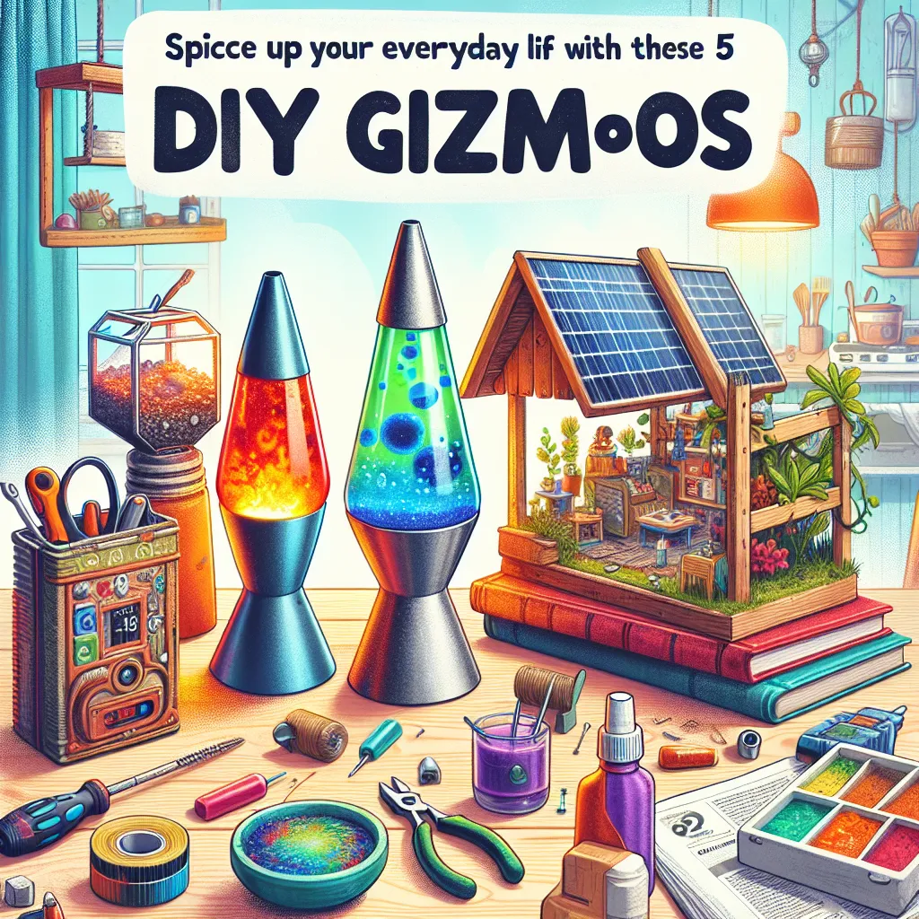 Spice up Your Everyday Life with These 5 Unique DIY Gizmos