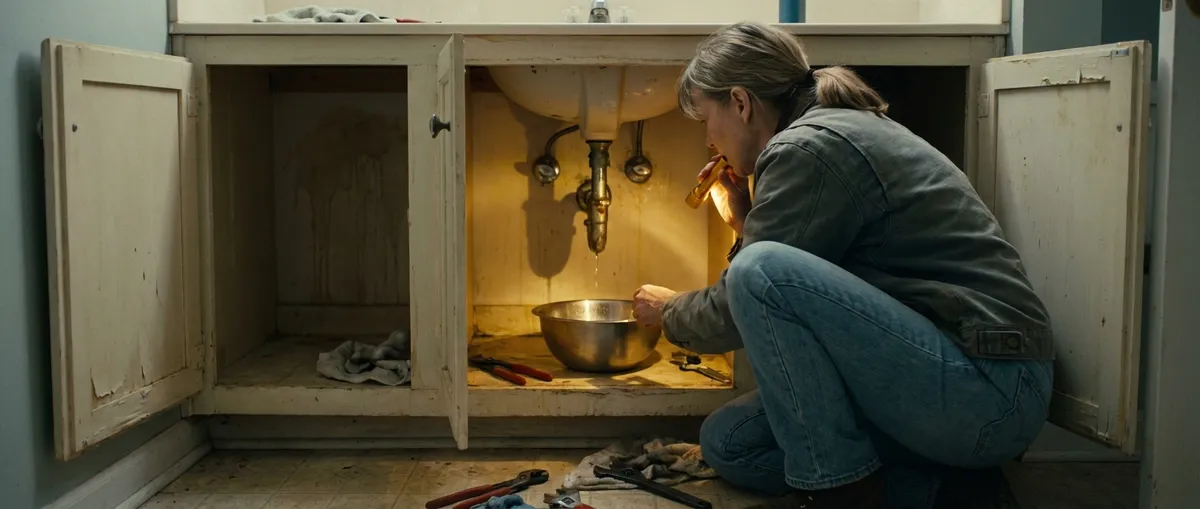 Stop That Leaky Bathroom Faucet Before It Wrecks Your Sink Cabinet