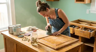 Refresh Old Kitchen Cabinets Without Replacing Them