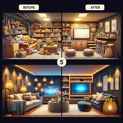 How to Transform Your Basement into a Chic Entertainment Hub in 5 Steps