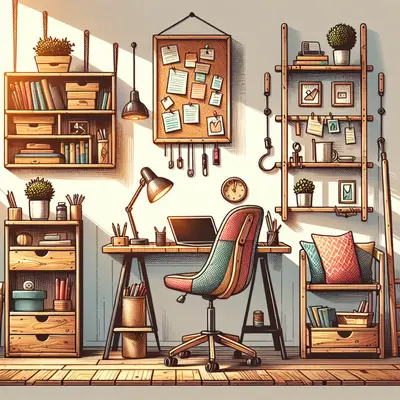 How to Create a Unique Home Office: 5 DIY Projects for a Productive Workspace
