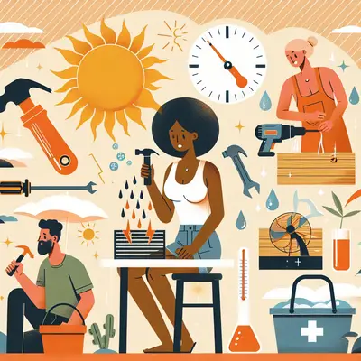 How to Beat the Summer Heat with These 5 Essential DIY Projects