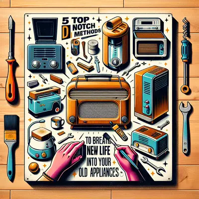 5 Top Notch DIY Methods to Breathe New Life into Your Old Appliances