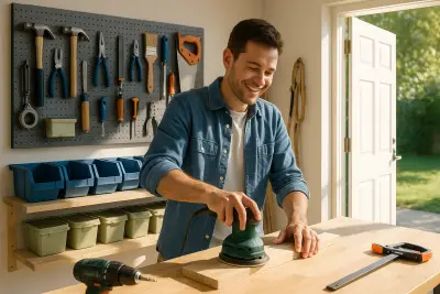 How To Build a Stress‑Free Home Workshop (So You Don’t “Call In Sick” From DIY)