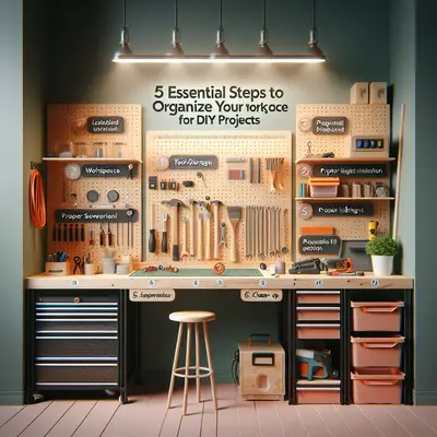 5 Essential Steps to Organize Your Workspace for DIY Projects