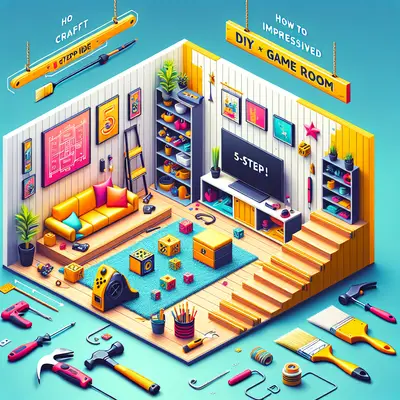 How to Craft an Impressive DIY Game Room: Your 5-Step Guide