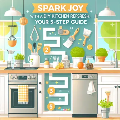 How to Spark Joy with a DIY Kitchen Refresh: Your 5-Step Guide