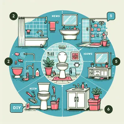 The Ultimate Guide to a DIY Bathroom Makeover in 5 Steps