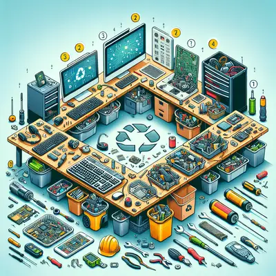 How to Create a DIY E-Waste Recycling Station at Home in 5 Simple Steps