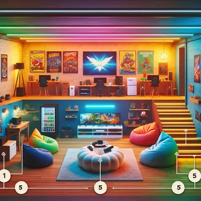 How to Transform Your Basement into a Gaming Paradise: A 5-Step Guide