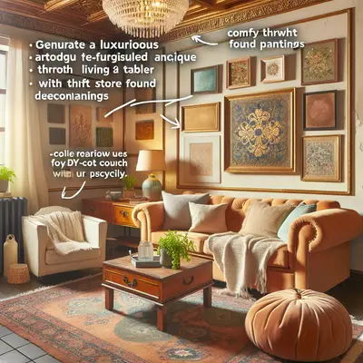 Create a Luxurious Living Space on a Shoestring Budget