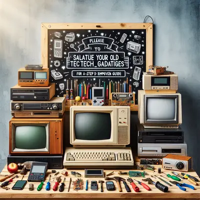 How to Salvage Your Old Tech Gadgets for Home Improvement: A 5-Step DIY Guide