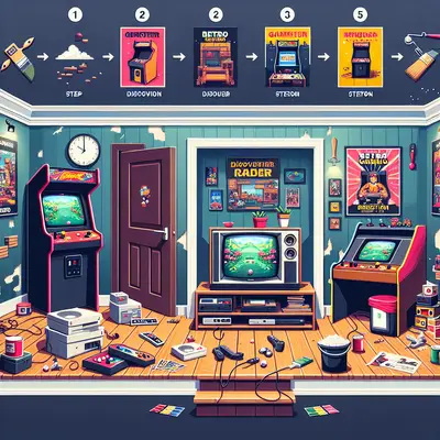 How to Create a Retro Gaming Room: A 5-Step Guide for the Ultimate Gaming Experience