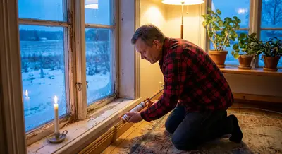 Fix a Drafty Window Frame for a Cozier, More Efficient Home