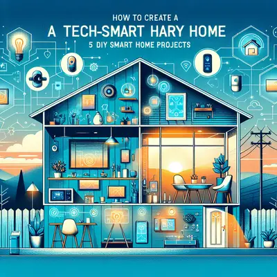 How to Create a Tech-Savvy Home: 5 DIY Smart Home Projects