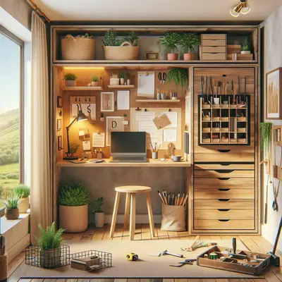 How to Create a Space-Saving Home Office: A 5-Step Guide to DIY Tiny Office Transformation