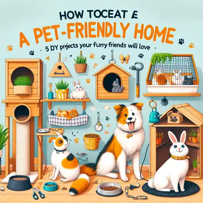 How to Create a Pet-Friendly Home: 5 DIY Projects Your Furry Friends Will Love