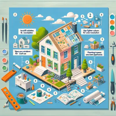 How to Beat the Heat: A 5-Step DIY Guide to a Cooler Home This Summer