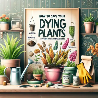 How to Save Your Dying Plants: A 5-Step Guide for Every Home Gardener
