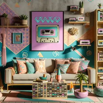 How to Create a Retro '90s Vibe in Your Home with 5 DIY Projects