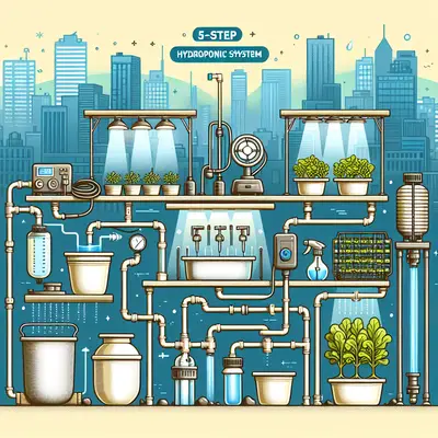 How to Build an Efficient DIY Hydroponic System: A 5-Step Guide for Urban Gardeners