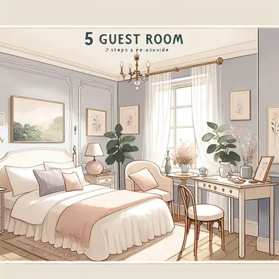 How to Craft an Inviting Guest Room: A 5-Step Guide to Impress Your Visitors