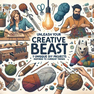 Unleash Your Creative Beast: 5 Unique DIY Projects Inspired by Current Trends