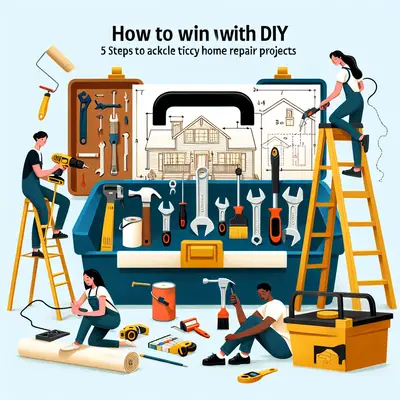 How to Win at DIY: 5 Steps to Tackle Tricky Home Repair Projects