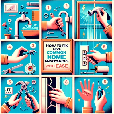 How to Fix Five Common Home Annoyances with Ease
