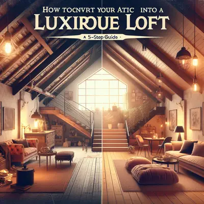 How to Convert Your Attic into a Luxurious Loft: A 5-Step Guide