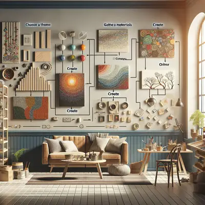 How to Skillfully Transform Your Space with DIY Wall Art: A 5-Step Guide