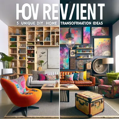 How to Reinvent Your Space: 5 Unique DIY Home Transformation Ideas