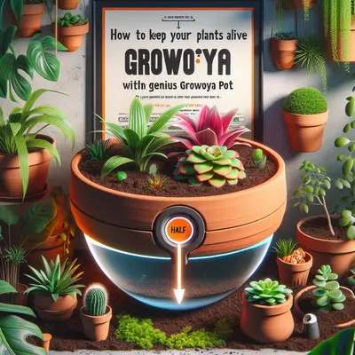How to Keep Your Plants Alive with the Genius GrowOya Pot