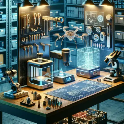 How to Create a High-Tech DIY Workspace: 5 Essential Gadgets You Need