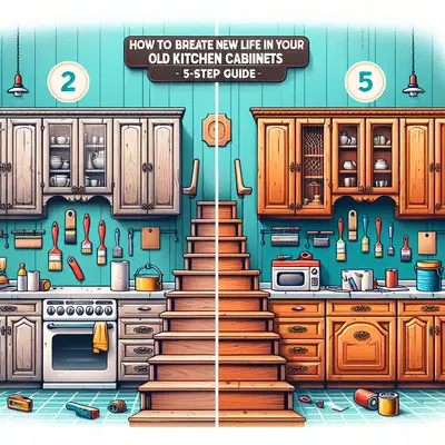 How to Breathe New Life into Your Old Kitchen Cabinets: A 5-Step Guide