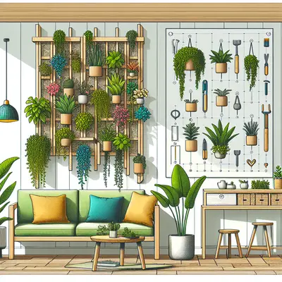 How to Craft a DIY Indoor Vertical Garden: 5 Easy Steps to Transform Your Space
