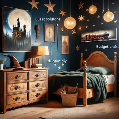 How to Create a Magical Harry Potter Themed Room on a Budget