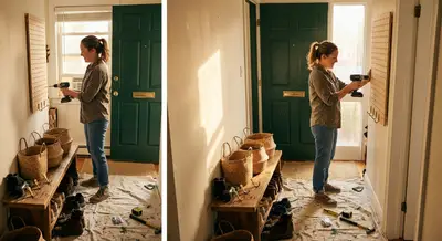 Make a Small Entryway Work Harder: DIY Remodel You Can Finish This Weekend