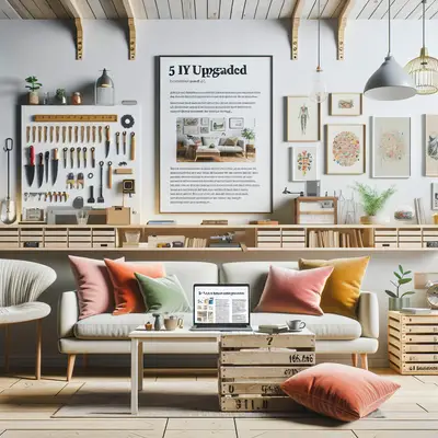 How to Reinvent Your Living Space with 5 DIY Upgrades Inspired by Recent Trends