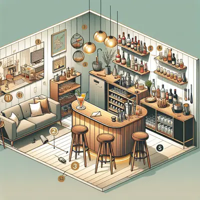 How to Create your Own Mini Bar at Home: A 5-Step DIY Guide