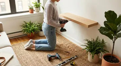 Build a Simple Floating Shelf System for Instant Home Storage