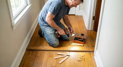 Fix a Squeaky, Spongy Floor Without Tearing Up Your House